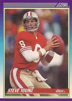 Steve Young San Francisco 49ers 1990 Score NFL #145